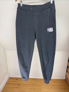 NBA Medium Charcoal Sweatpants Joggers